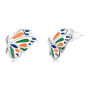 Brilliant Butterfly Earrings