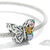 Floral Butterfly Charm | CZ EN