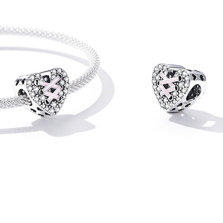 Corset Heart Charm | CZ EN