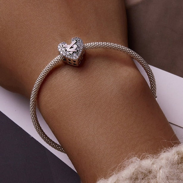 Corset Heart Charm | CZ EN