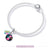 CD & Tape Dangle Charm | CZ EN