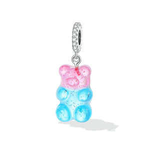 Jelly Bear Dangle Charm | CZ