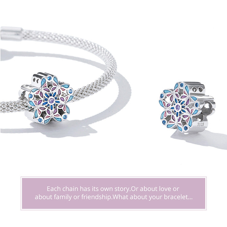 Butterfly Flower Charm | CZ EN