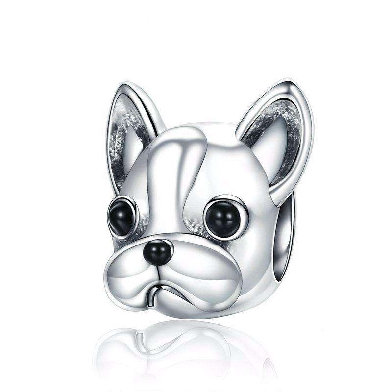 Pandora Compatible 925 sterling silver Boston Terrier Charm From CharmSA Image 1