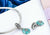 Pandora Compatible 925 sterling silver Clear CZ Starfish & Sea Green Enamel Charm From CharmSA Image 3