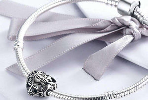 Pandora Compatible 925 sterling silver Openwork You & Me Flower Leaf Charm From CharmSA Image 3
