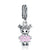 Pandora Compatible 925 sterling silver Little Girl CZ Charm From CharmSA Image 1