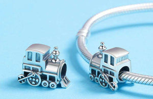 Pandora Compatible 925 sterling silver Locomotive Train Car Charm From CharmSA Image 3