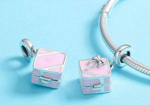 Pandora Compatible 925 sterling silver Romantic Pink Box Marry Me Surprise Charm From CharmSA Image 2