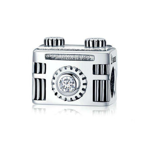 Pandora Compatible 925 sterling silver Sentimental Snapshots Camera Charm From CharmSA Image 1