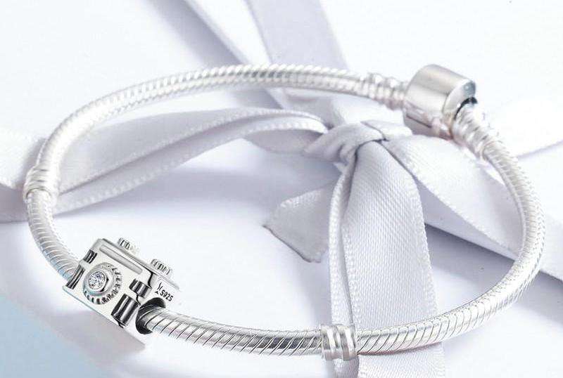 Pandora Compatible 925 sterling silver Sentimental Snapshots Camera Charm From CharmSA Image 2