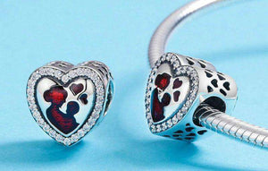Pandora Compatible 925 sterling silver Great Mother's Love Heart Engrave Charm From CharmSA Image 2