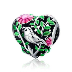 Pandora Compatible 925 sterling silver Bird in the Woods Charm From CharmSA Image 1