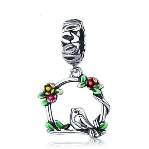 Pandora Compatible 925 sterling silver Herald Of Spring Bird Cage Dangle Charm From CharmSA Image 1