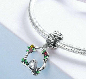 Pandora Compatible 925 sterling silver Herald Of Spring Bird Cage Dangle Charm From CharmSA Image 3
