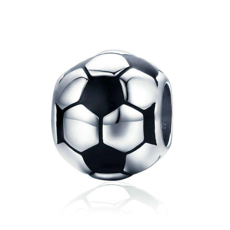 Pandora Compatible 925 sterling silver Sport Football Charm From CharmSA Image 1