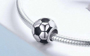 Pandora Compatible 925 sterling silver Sport Football Charm From CharmSA Image 2