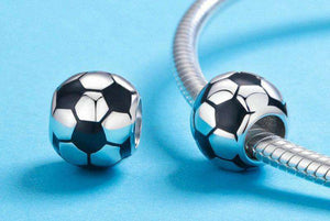 Pandora Compatible 925 sterling silver Sport Football Charm From CharmSA Image 3