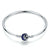 Blue CZ Moon and Star Bangle From CharmSA Image 1