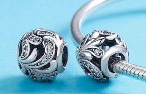 Pandora Compatible 925 sterling silver Blooming Flower CZ Charm From CharmSA Image 3