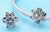 Pandora Compatible 925 sterling silver Elegant Snowflake Openwork Charm From CharmSA Image 3