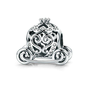 Pandora Compatible 925 sterling silver Princess Pumpkin Carriage Charm From CharmSA Image 1