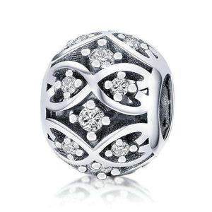 Pandora Compatible 925 sterling silver Dazzling CZ Elegant Charm From CharmSA Image 1