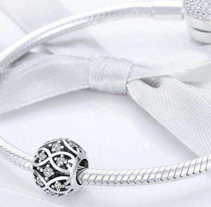 Pandora Compatible 925 sterling silver Dazzling CZ Elegant Charm From CharmSA Image 3