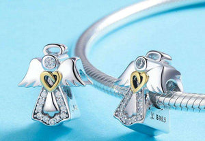 Pandora Compatible 925 sterling silver Guardian Angel Charm From CharmSA Image 2