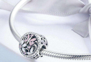 Pandora Compatible 925 sterling silver Dragonfly Butterfly Clear CZ Charm From CharmSA Image 3