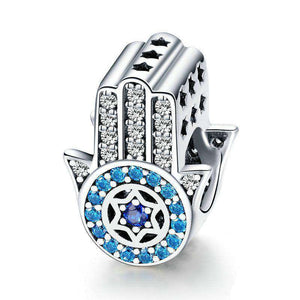 Pandora Compatible 925 sterling silver Lucky Element Fatima Hand Charm From CharmSA Image 1