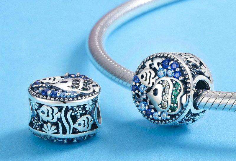 Pandora Compatible 925 sterling silver Underwater World Fish Charm From CharmSA Image 3