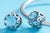 Pandora Compatible 925 sterling silver Infinity Blue CZ Round Charm From CharmSA Image 2