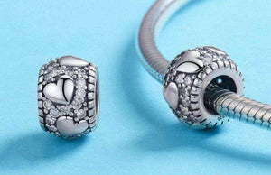 Pandora Compatible 925 sterling silver Heart Shape Charm From CharmSA Image 2