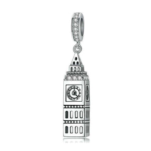 Pandora Compatible 925 sterling silver British Big Ben Building Charm From CharmSA Image 1