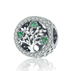 Pandora Compatible 925 sterling silver Tree of Life Dazzling CZ Charm From CharmSA Image 1