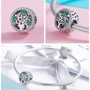 Pandora Compatible 925 sterling silver Tree of Life Dazzling CZ Charm From CharmSA Image 2