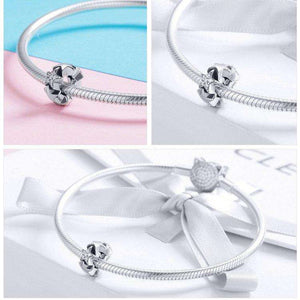 Pandora Compatible 925 sterling silver Little Star to Star Clear CZ Spacer From CharmSA Image 2