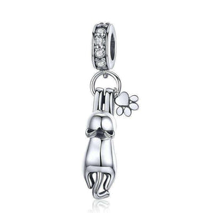 Pandora Compatible 925 sterling silver Sticky Cat Footprints Charm From CharmSA Image 1