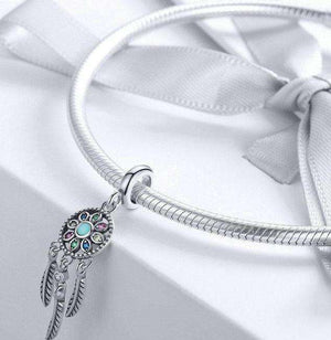 Pandora Compatible 925 sterling silver Bohemian Dream Catcher Charm From CharmSA Image 2