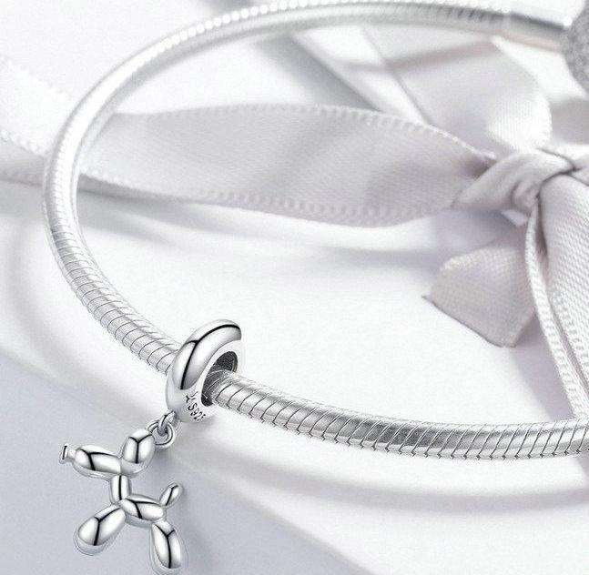 Pandora Compatible 925 sterling silver Balloon Dog Charm From CharmSA Image 3
