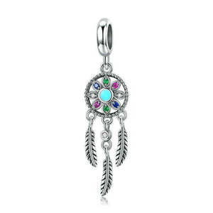 Pandora Compatible 925 sterling silver Bohemian Dream Catcher Charm From CharmSA Image 1