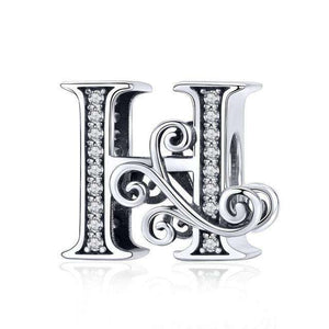 Pandora Compatible 925 sterling silver Alphabet A to Z Charms From CharmSA Image 4