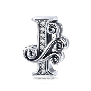 Pandora Compatible 925 sterling silver Alphabet A to Z Charms From CharmSA Image 17