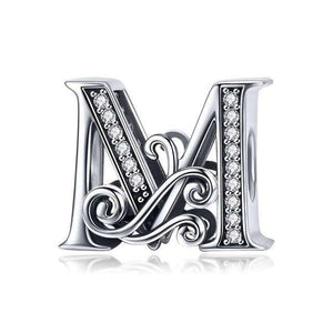 Pandora Compatible 925 sterling silver Alphabet A to Z Charms From CharmSA Image 7