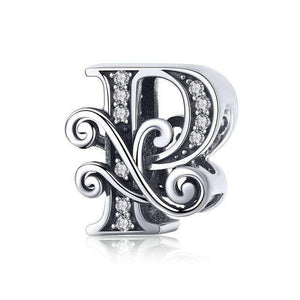 Pandora Compatible 925 sterling silver Alphabet A to Z Charms From CharmSA Image 21