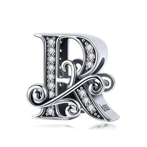 Pandora Compatible 925 sterling silver Alphabet A to Z Charms From CharmSA Image 26