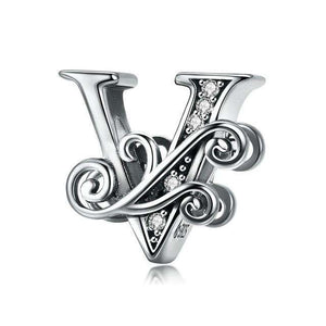 Pandora Compatible 925 sterling silver Alphabet A to Z Charms From CharmSA Image 6