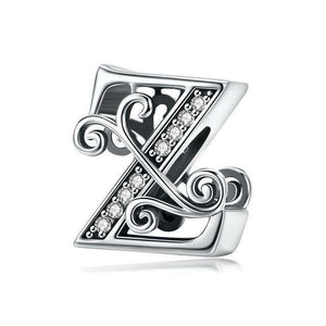Pandora Compatible 925 sterling silver Alphabet A to Z Charms From CharmSA Image 10