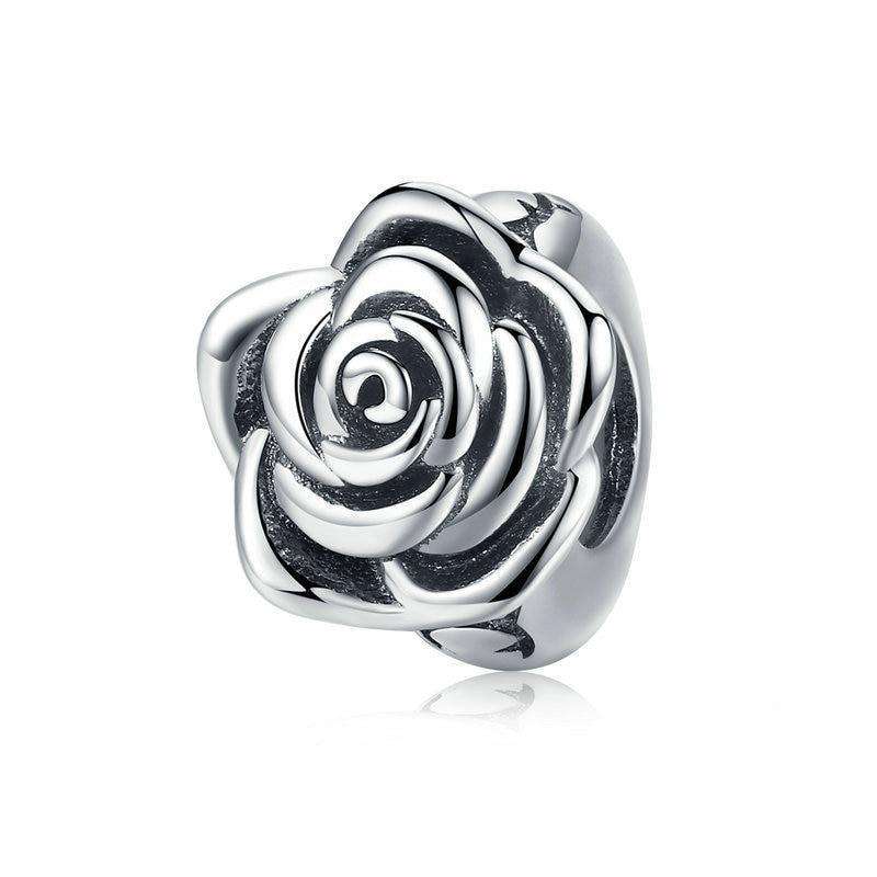 Pandora Compatible 925 sterling silver Rose Flower Buds Charm From CharmSA Image 1